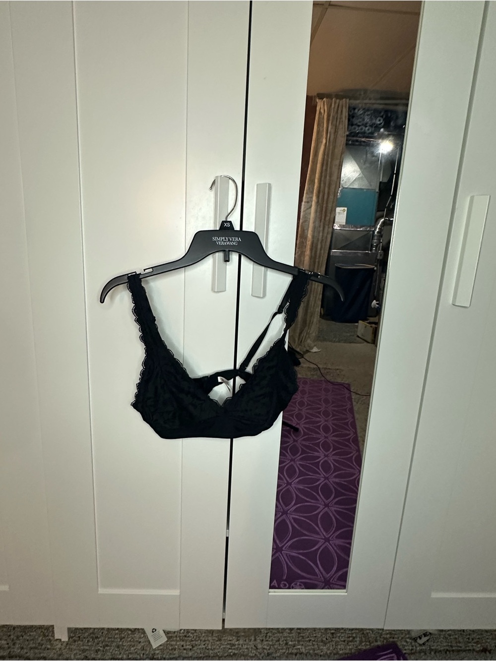 SO Black Lace Bralette - Scalloped Trim